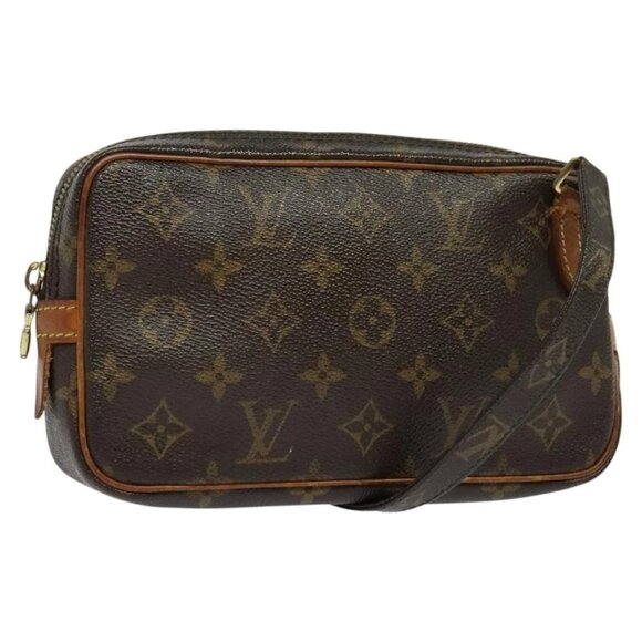 LOUIS VUITTON Monogram Marly Bandouliere Shoulder Bag - Picture 1 of 16